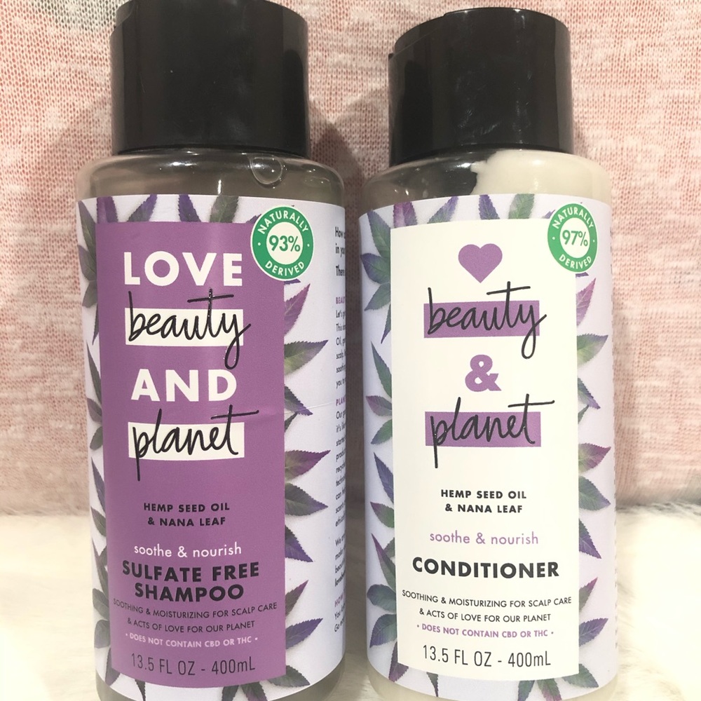Love Beauty and Planet haircare